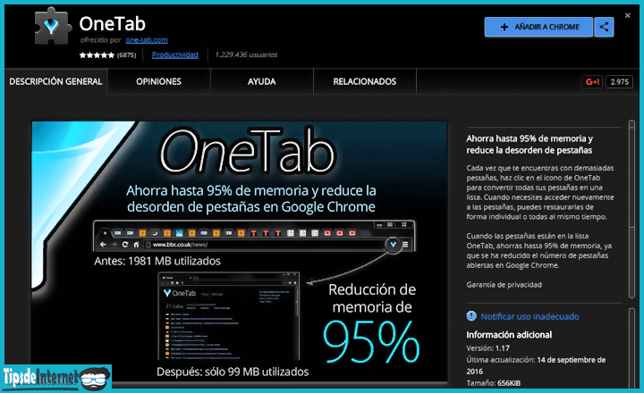 extension-de-one-tab-para-google-chrome