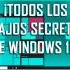 ¡Todos los atajos secretos de Windows 10!